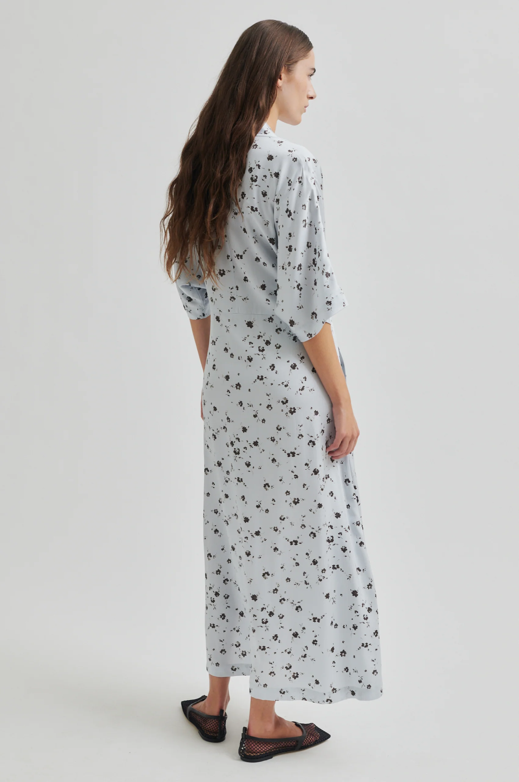 Second Female Adira Dress  - Gray Dawn