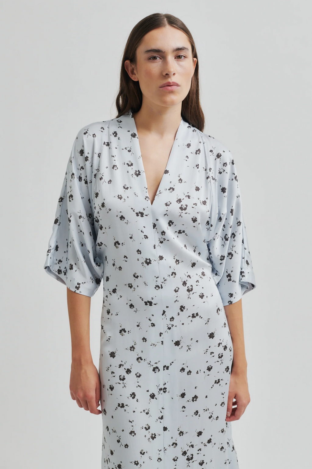 Second Female Adira Dress  - Gray Dawn