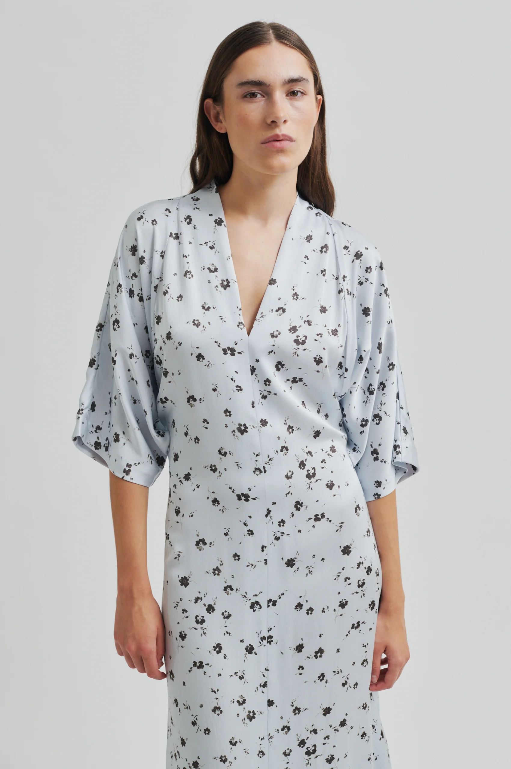Second Female Adira Dress  - Gray Dawn
