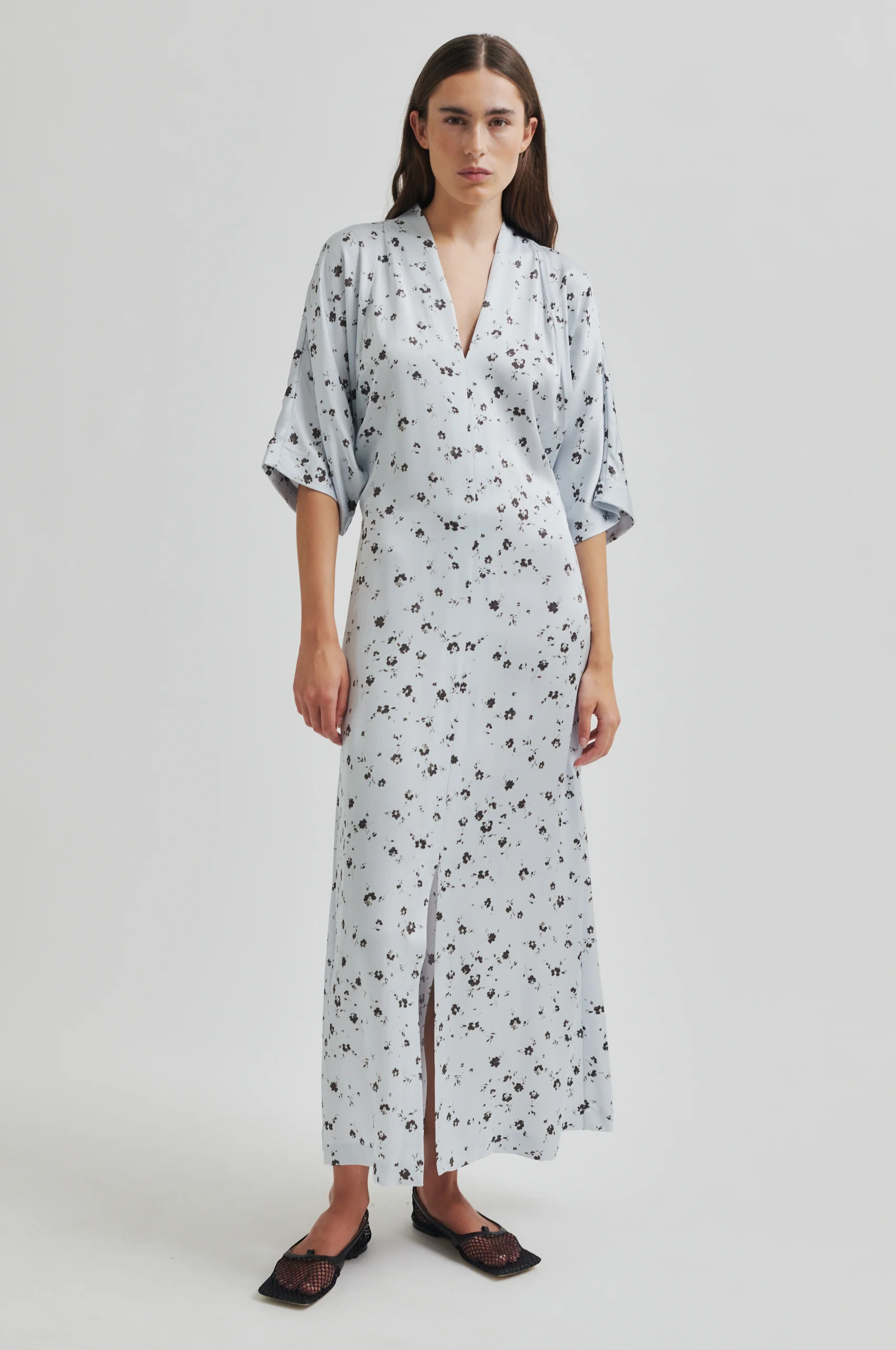 Second Female Adira Dress  - Gray Dawn