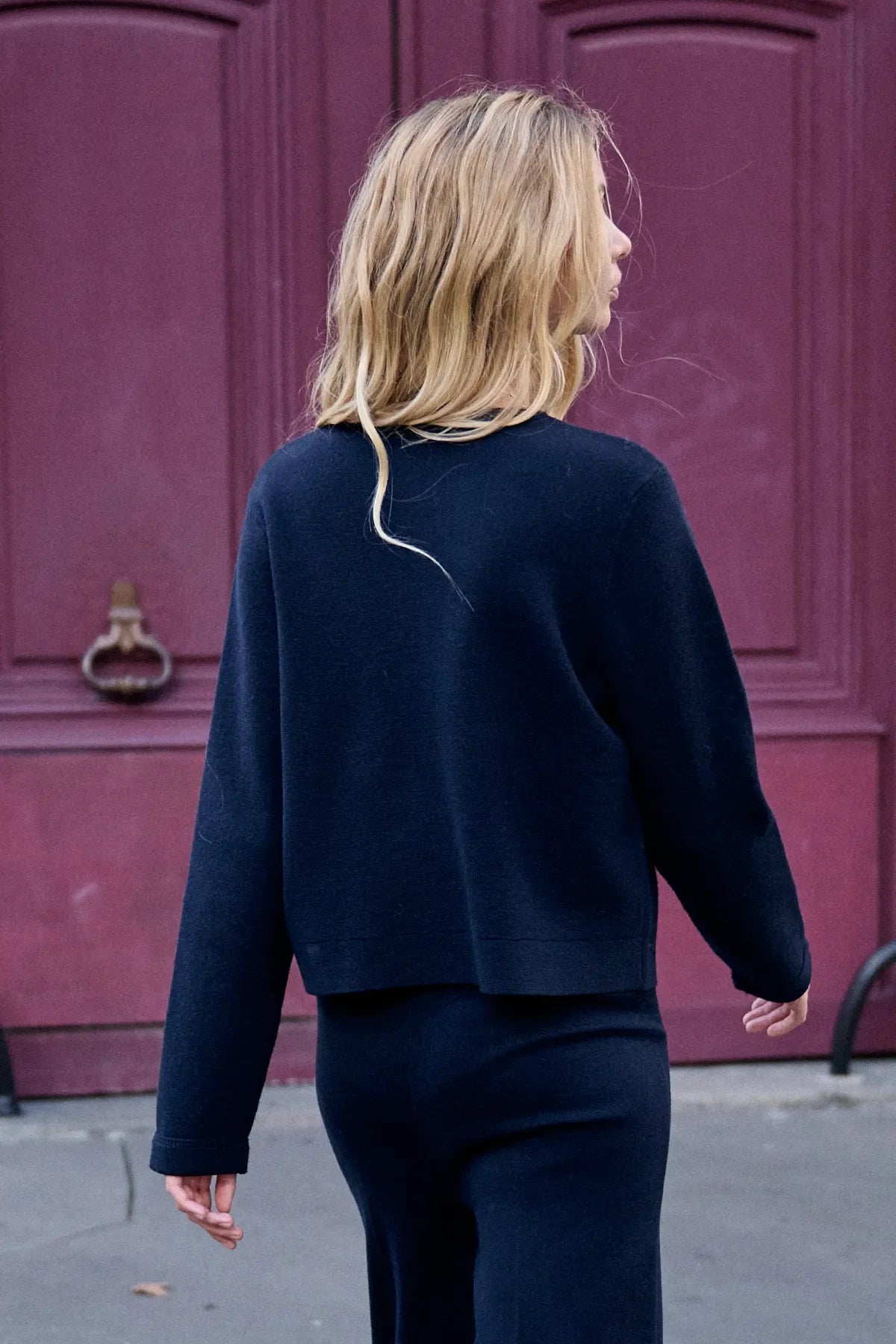 Nathael Paris Thomas Cardigan - Marine