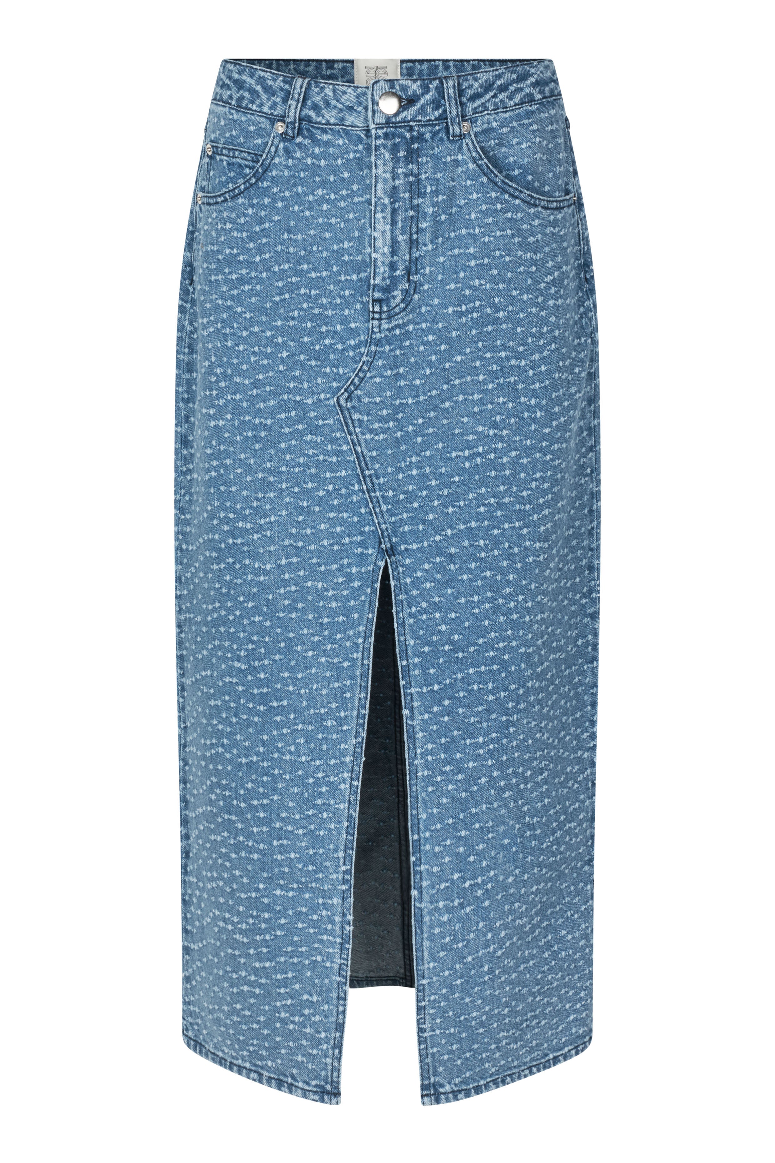 Second Female Angola Denim Skirt - Blue Denim