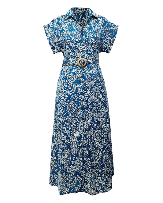 Goa Paris Alya Dress - Bleu (206)