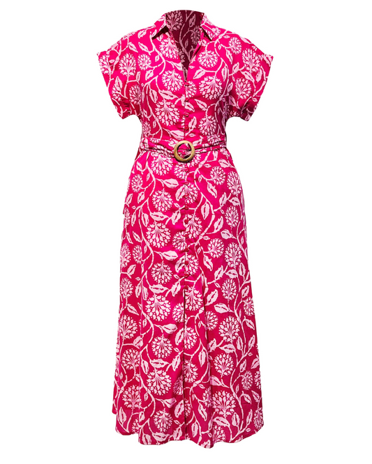 Goa Paris Alya Dress - Magenta