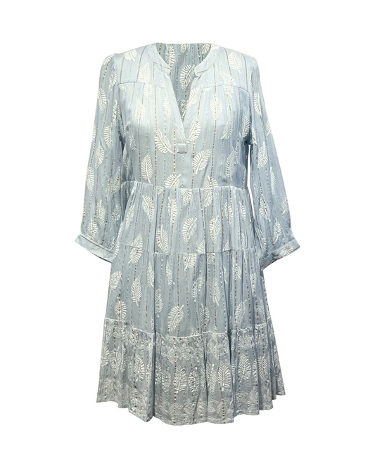 Goa Paris Atya Short Dress - Light Bleu