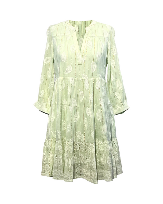 Goa Paris Atya Short Dress - Pistachio