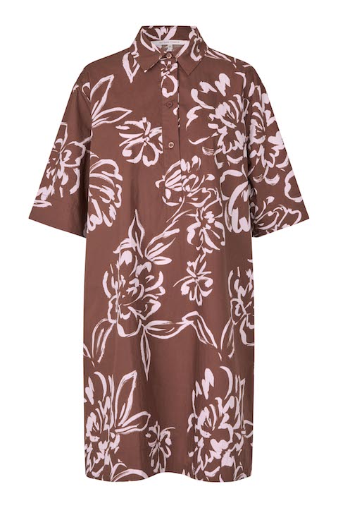 Second Female Bloem Dress - Cappuccino