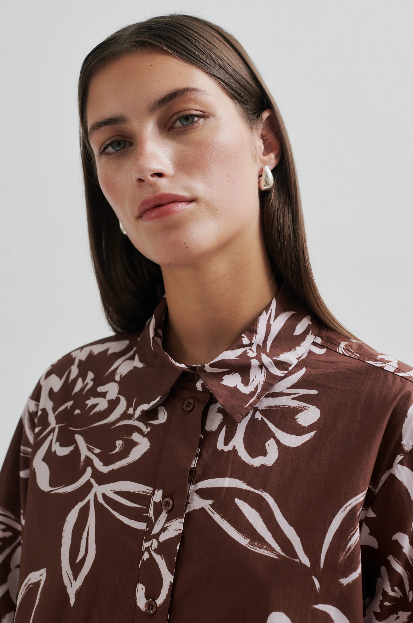 Second Female Bloem Dress - Cappuccino