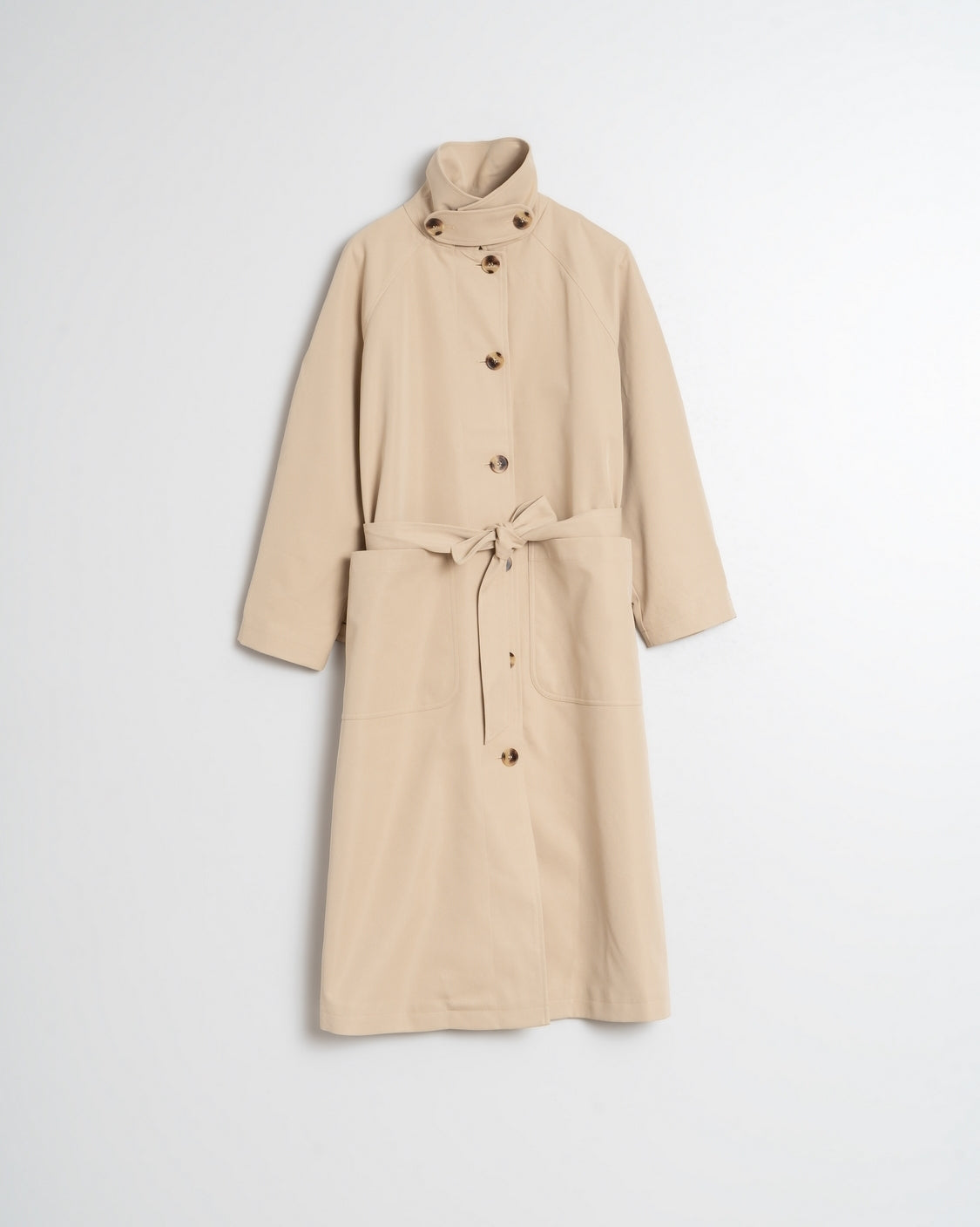 Indi & Cold Trench Coat (BY755) - Beige