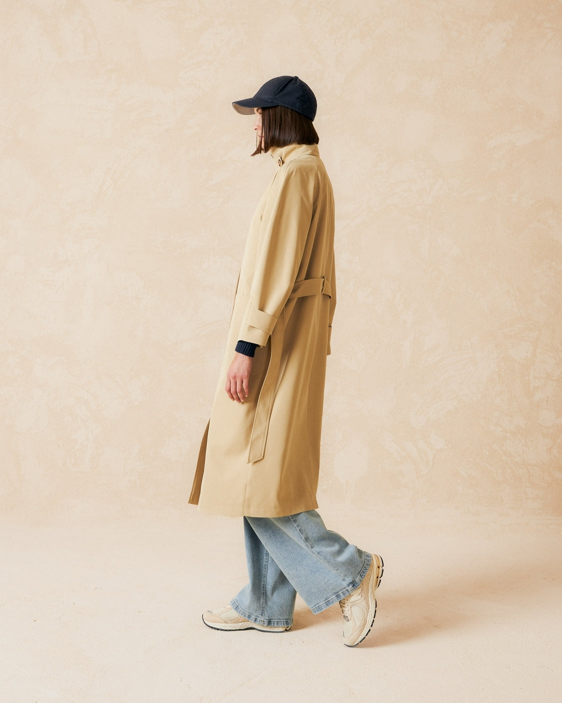 Indi & Cold Trench Coat (BY755) - Beige
