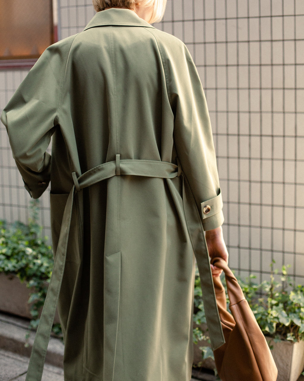 Indi & Cold Trench Coat (BY755) - Khaki