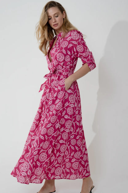 Goa Paris Bella Dress - Magenta