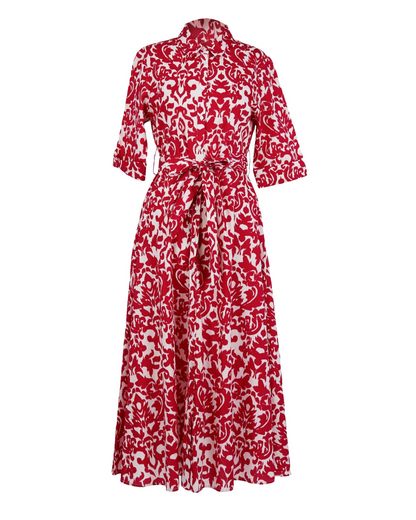 Goa Paris Biba Long Dress - Fusia (2306)