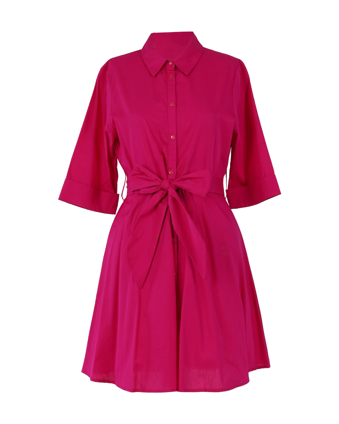 Goa Paris Biba Short Dress - Fuchsia
