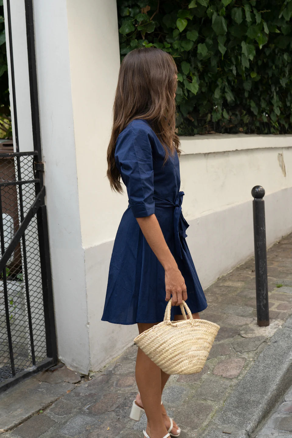 Goa Paris Biba Short Dress - Fuchsia