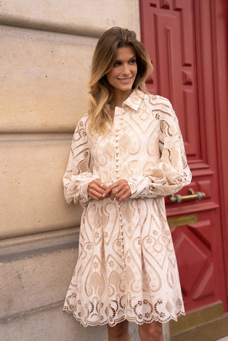 Choklate Paris Hariette Dress - Natural
