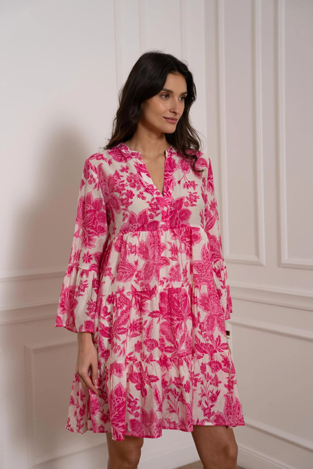Choklate Paris Isabelle Dress - Fuchsia