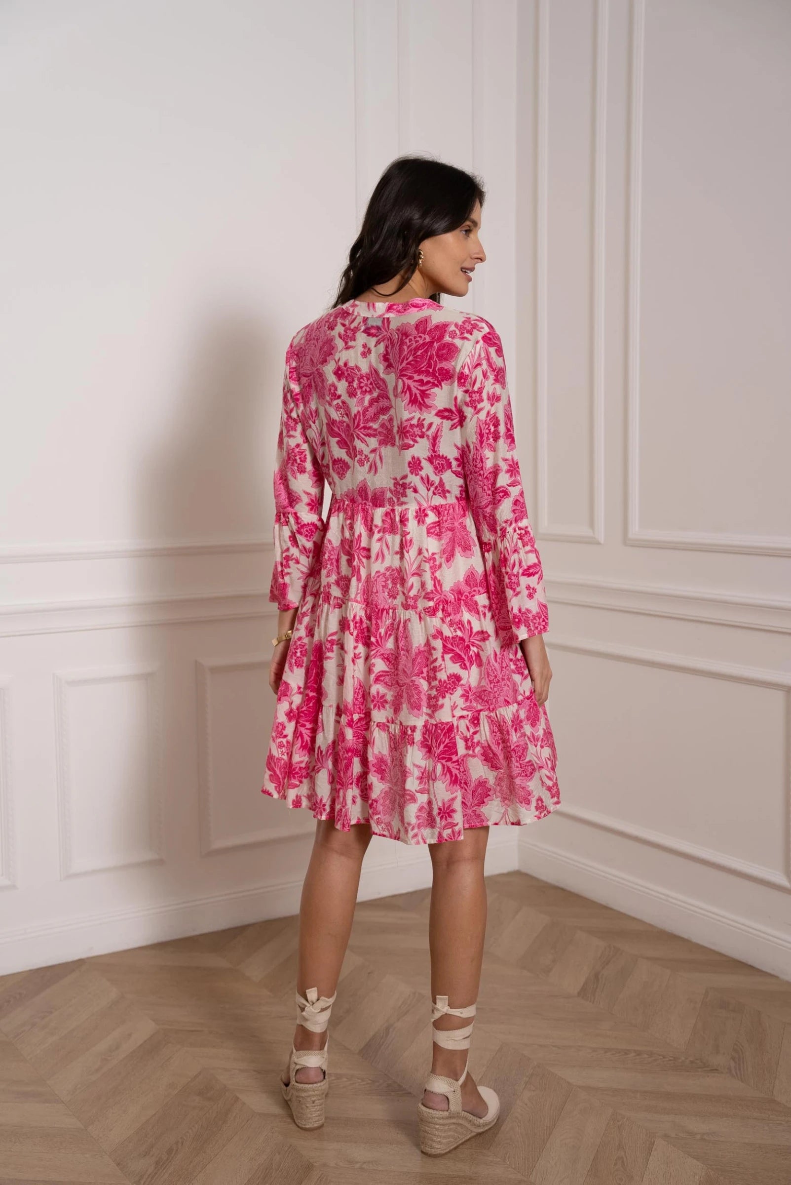 Choklate Paris Isabelle Dress - Fuchsia