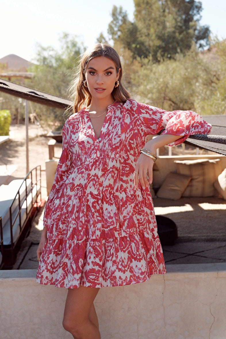 Choklate Paris Isabelle Dress - Magenta