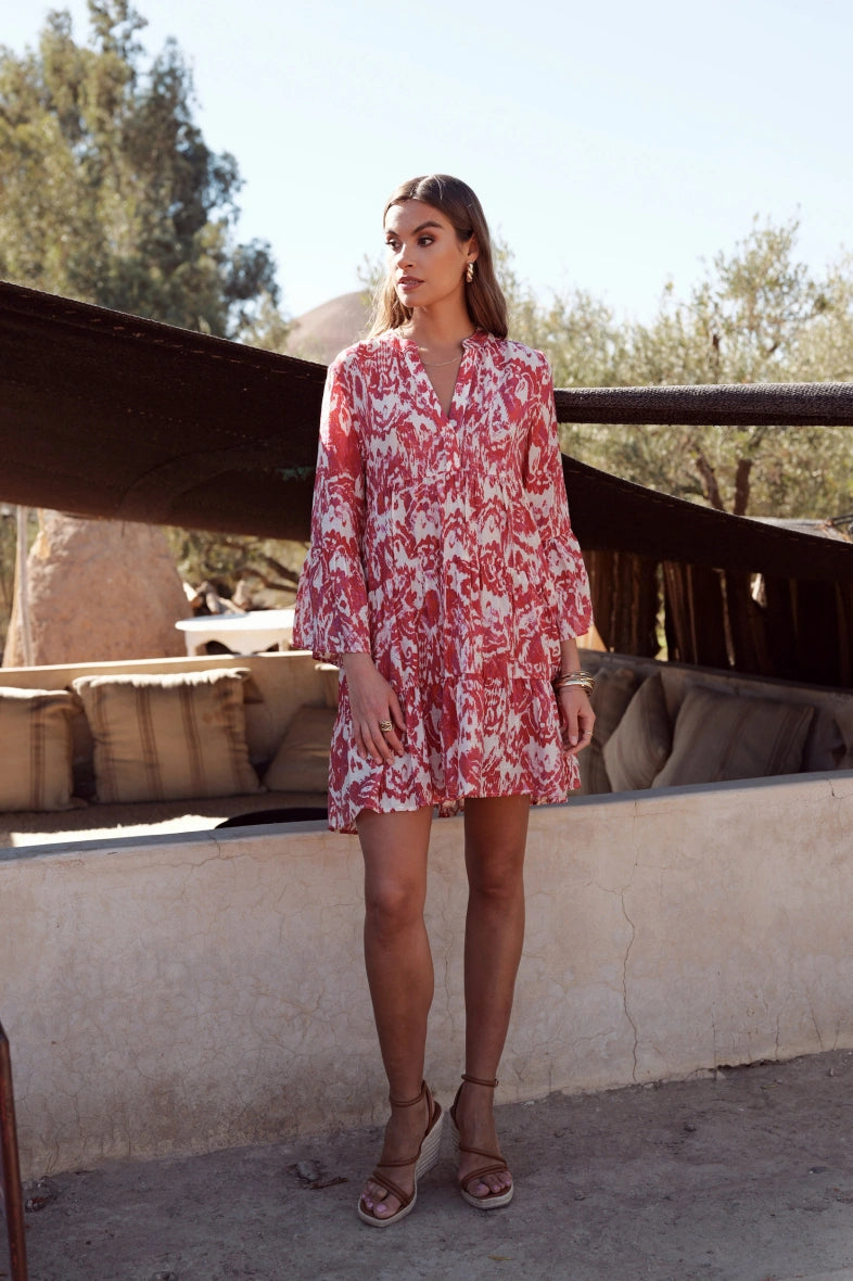 Choklate Paris Isabelle Dress - Magenta