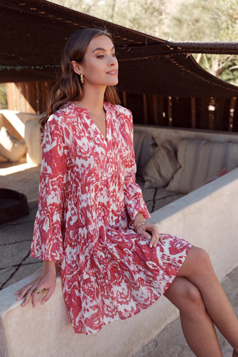 Choklate Paris Isabelle Dress - Magenta
