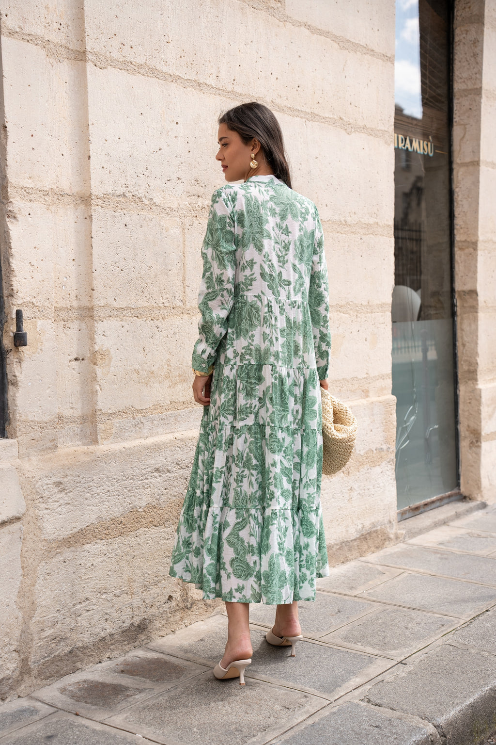 Choklate Paris Sabine Dress - Vert