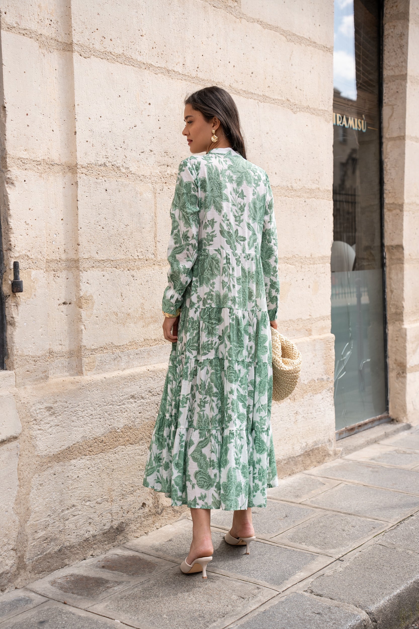Choklate Paris Sabine Dress - Vert