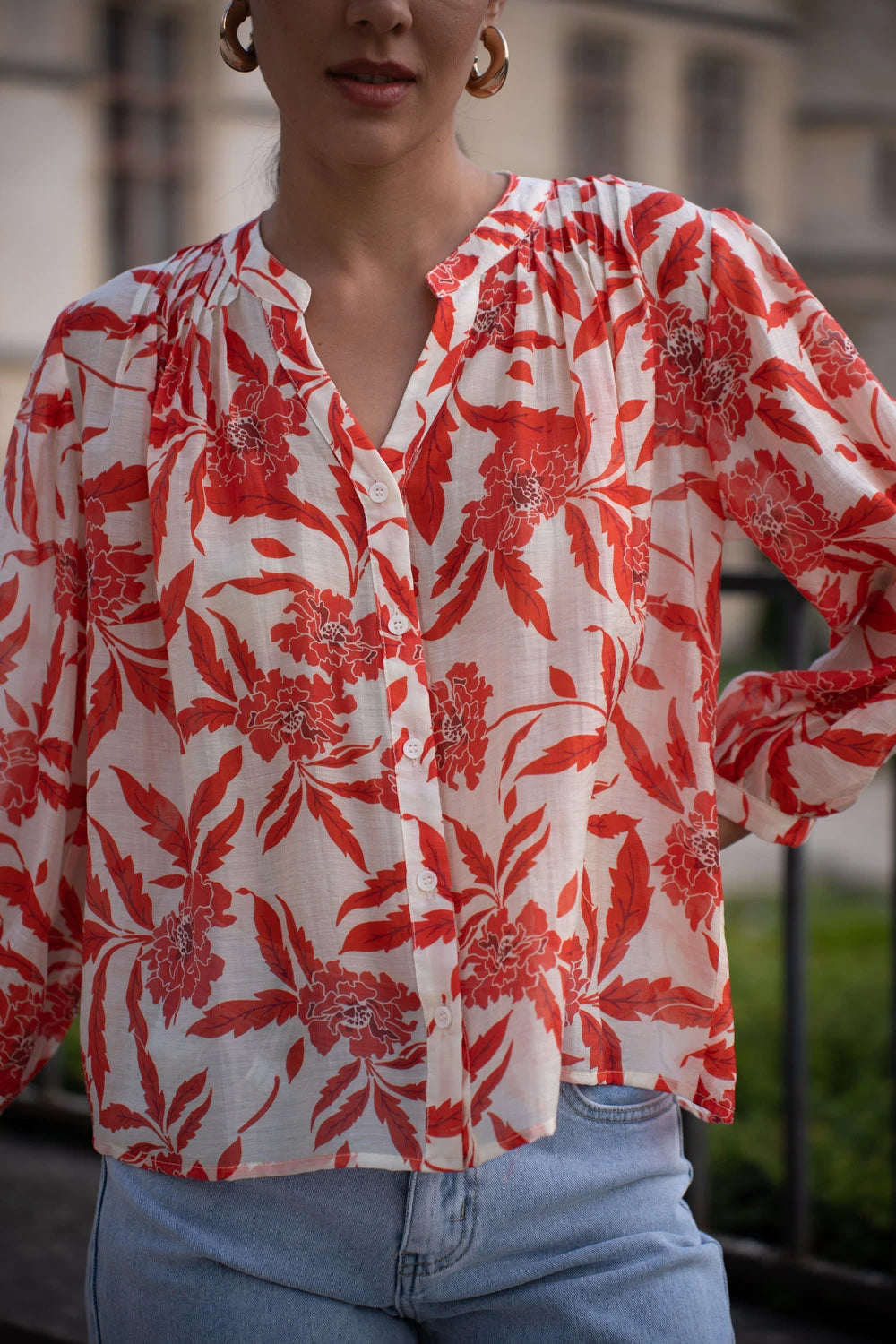 Choklate Paris Camile Shirt - Rouge