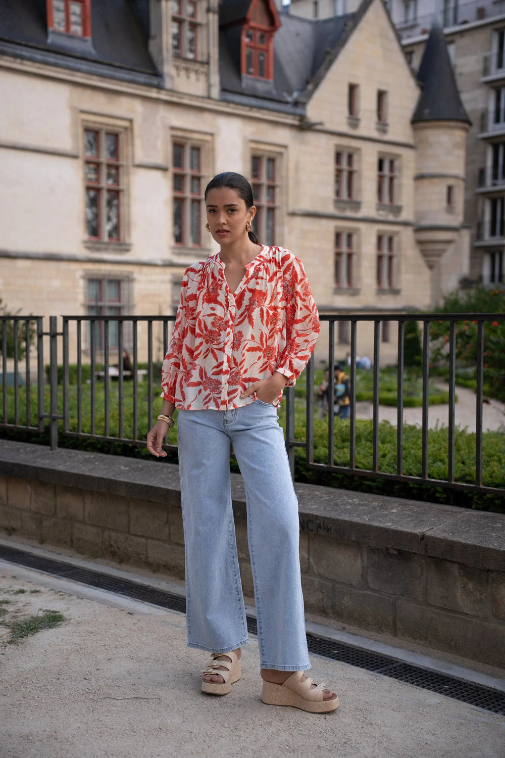 Choklate Paris Camile Shirt - Rouge