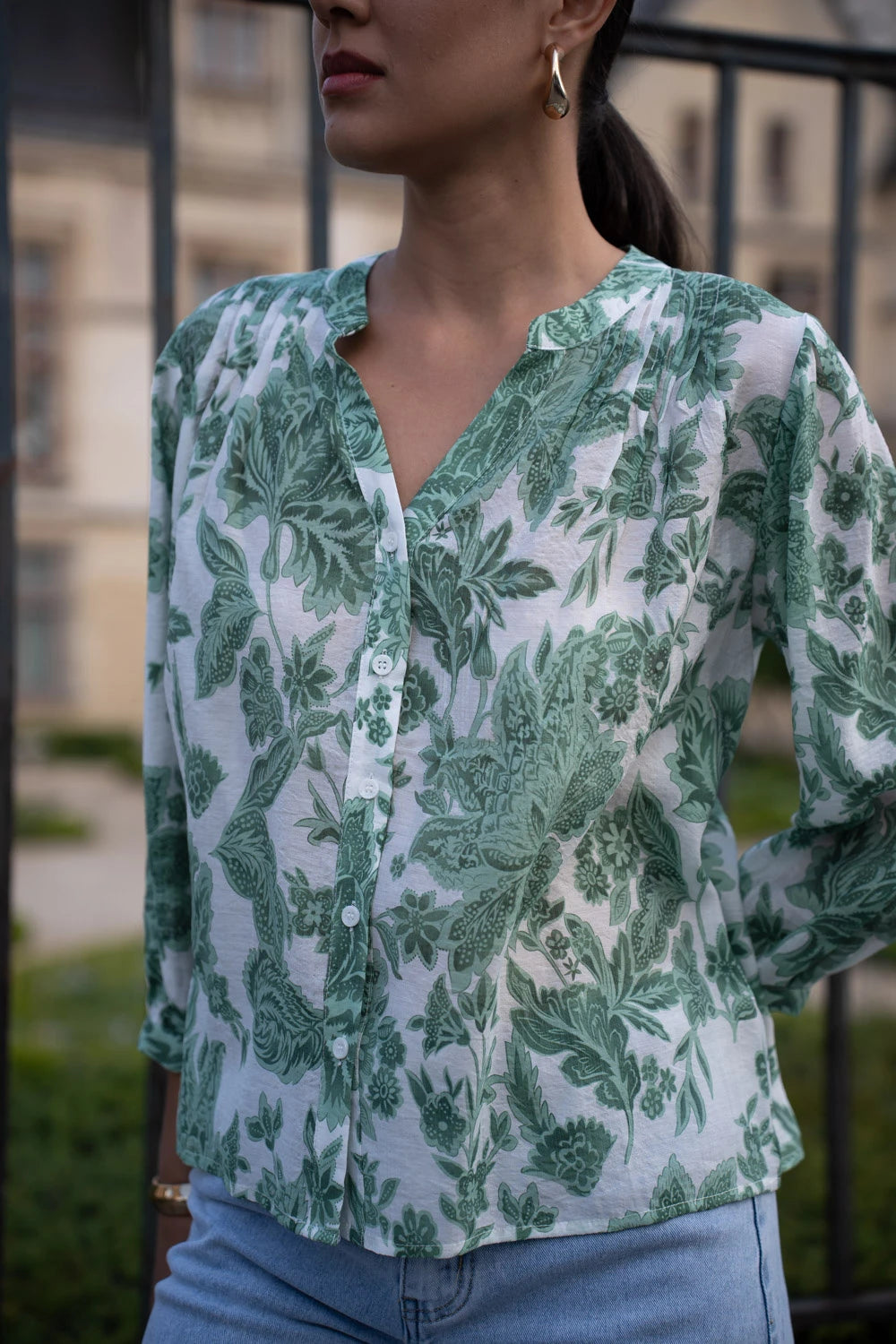 Choklate Paris Camile Shirt - Vert