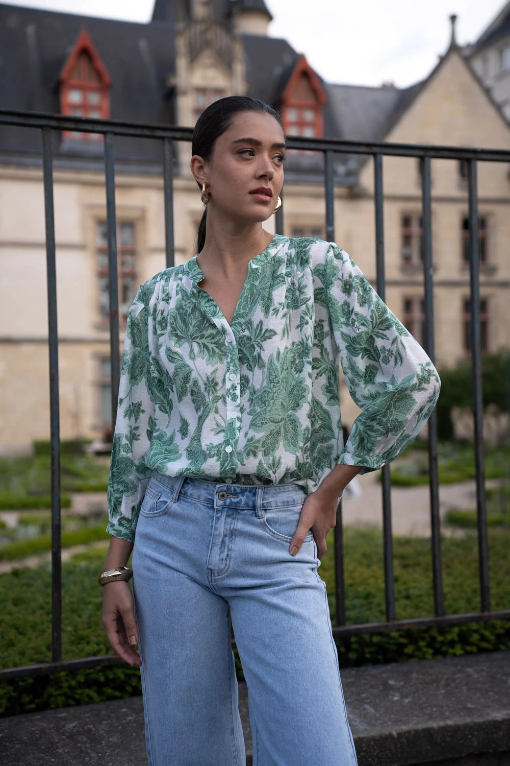 Choklate Paris Camile Shirt - Vert