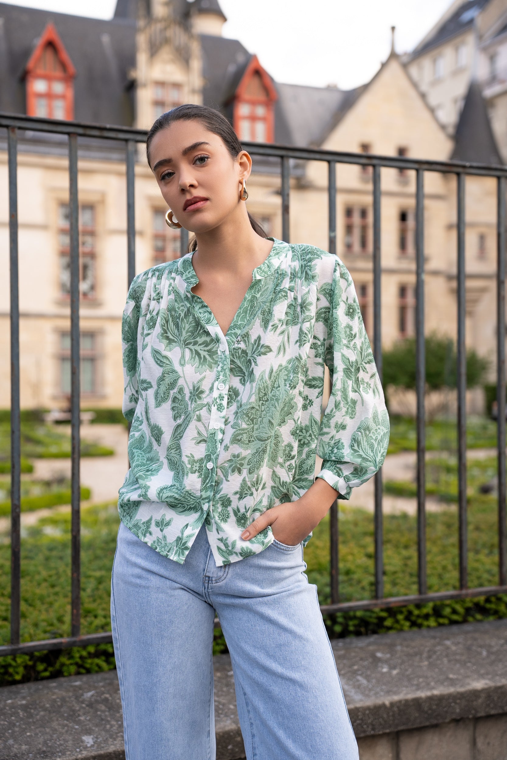 Choklate Paris Camile Shirt - Vert
