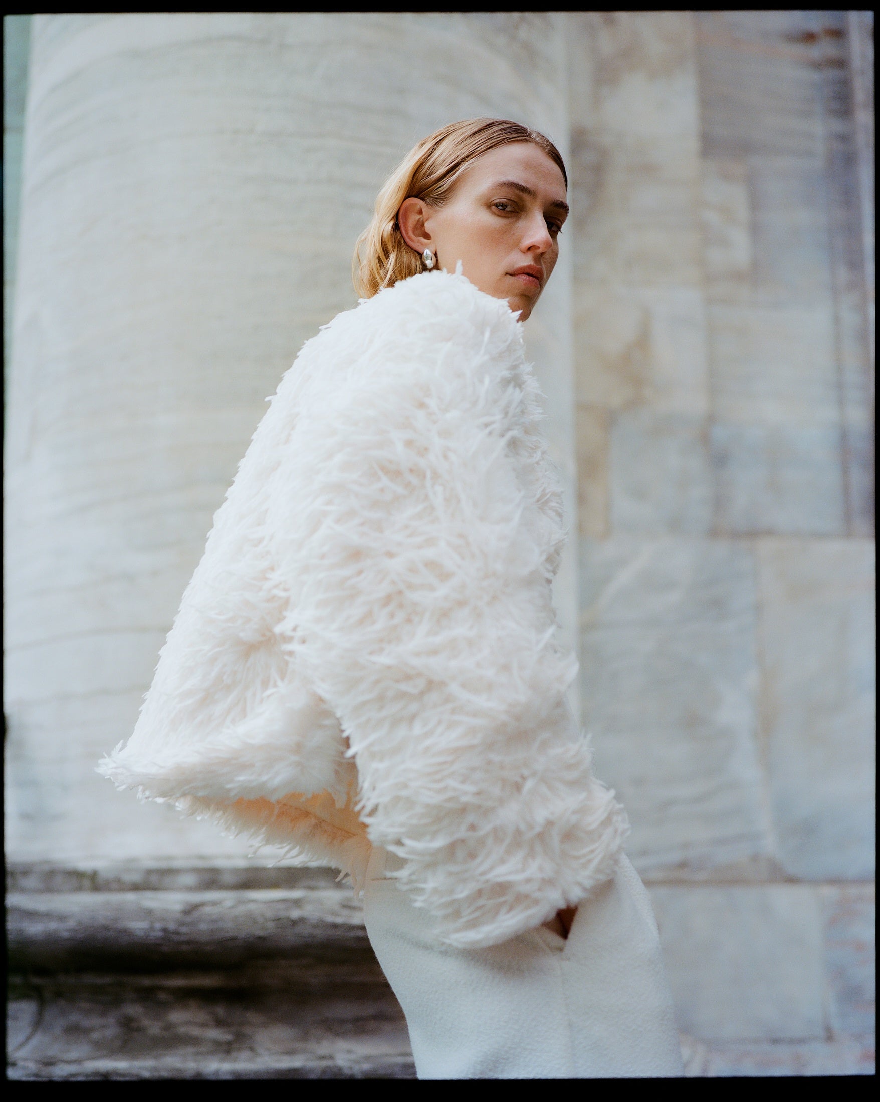 Second Female Amani Jacket - Coconut Milk