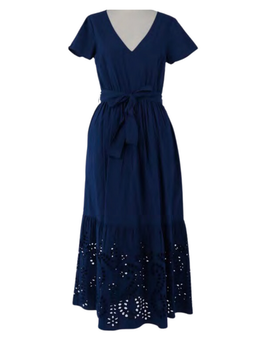 Goa Paris Chichi Dress - Navy