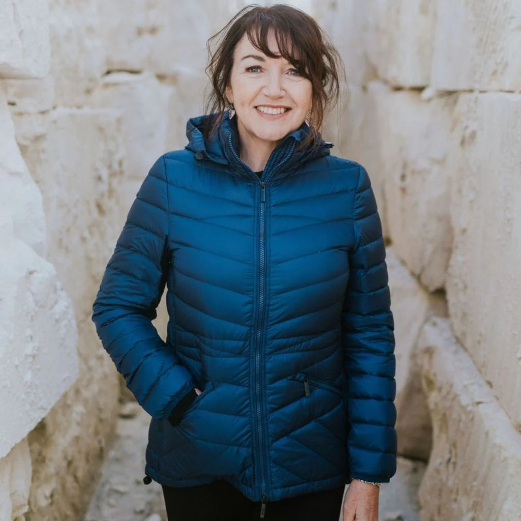 Moke Cushla Packable Down Jacket - Moonlight