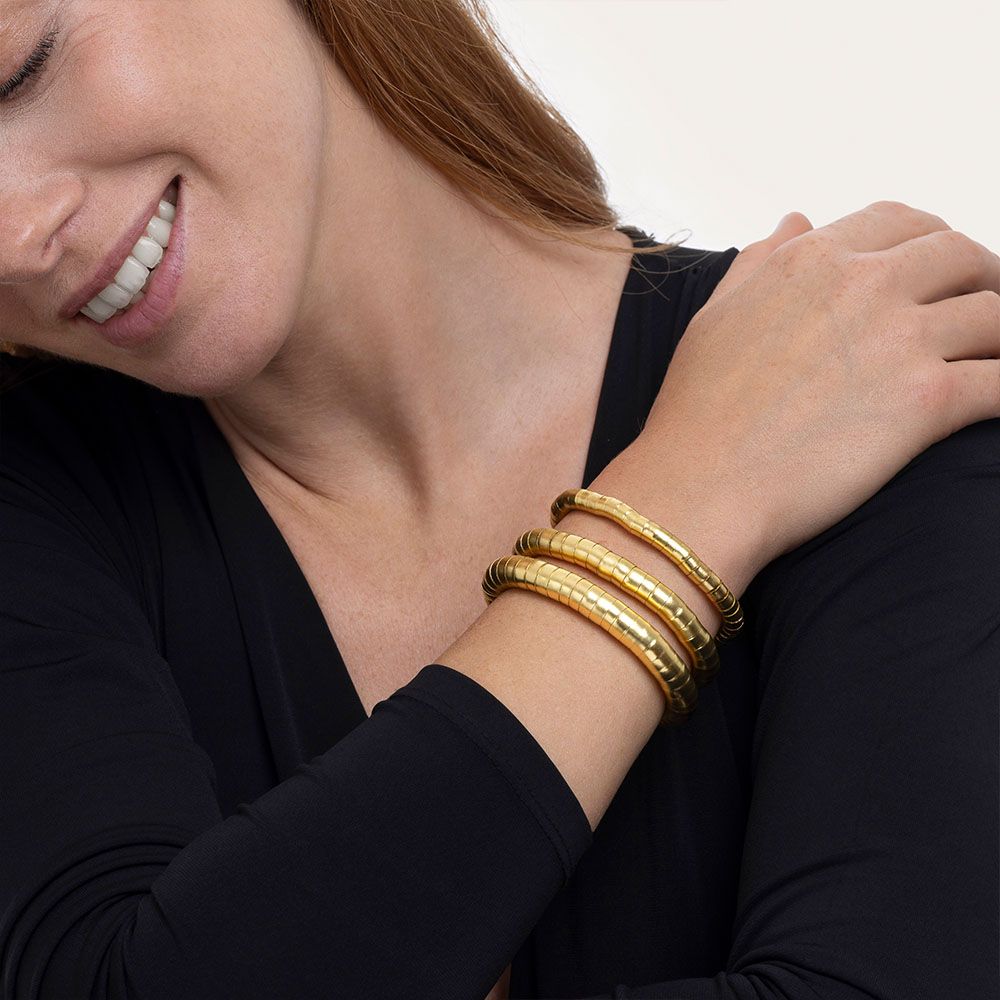 Vestopazzo Small Snake Bracelet (DD13530) - Gold