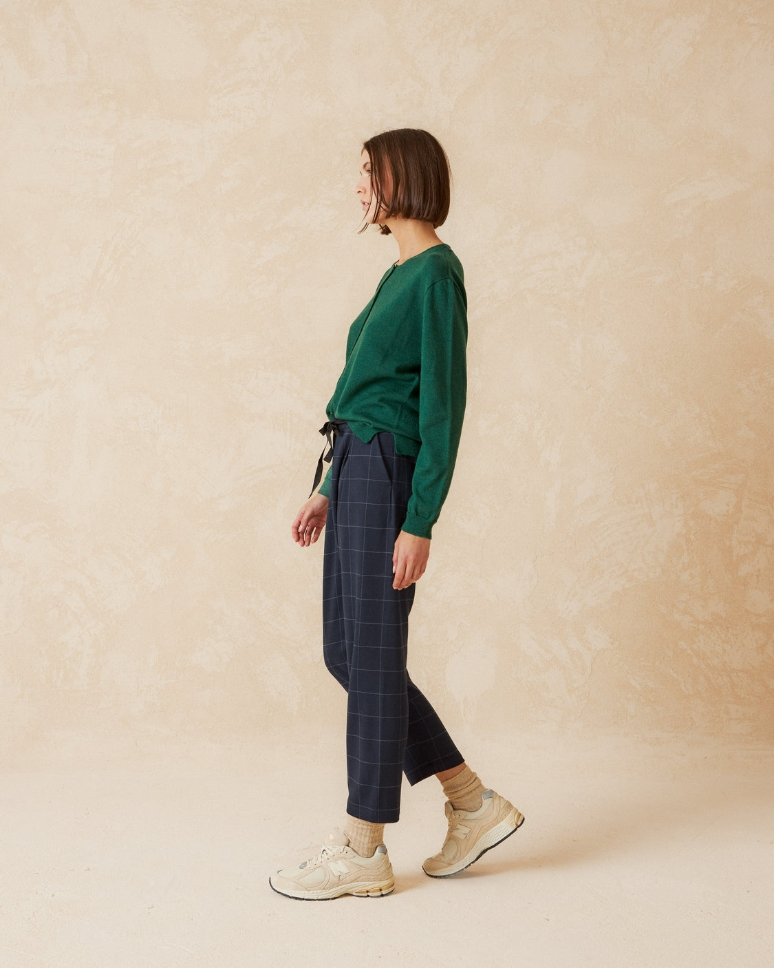 Indi & Cold Anate Tailored Baggy Pants (DD500) - Marino