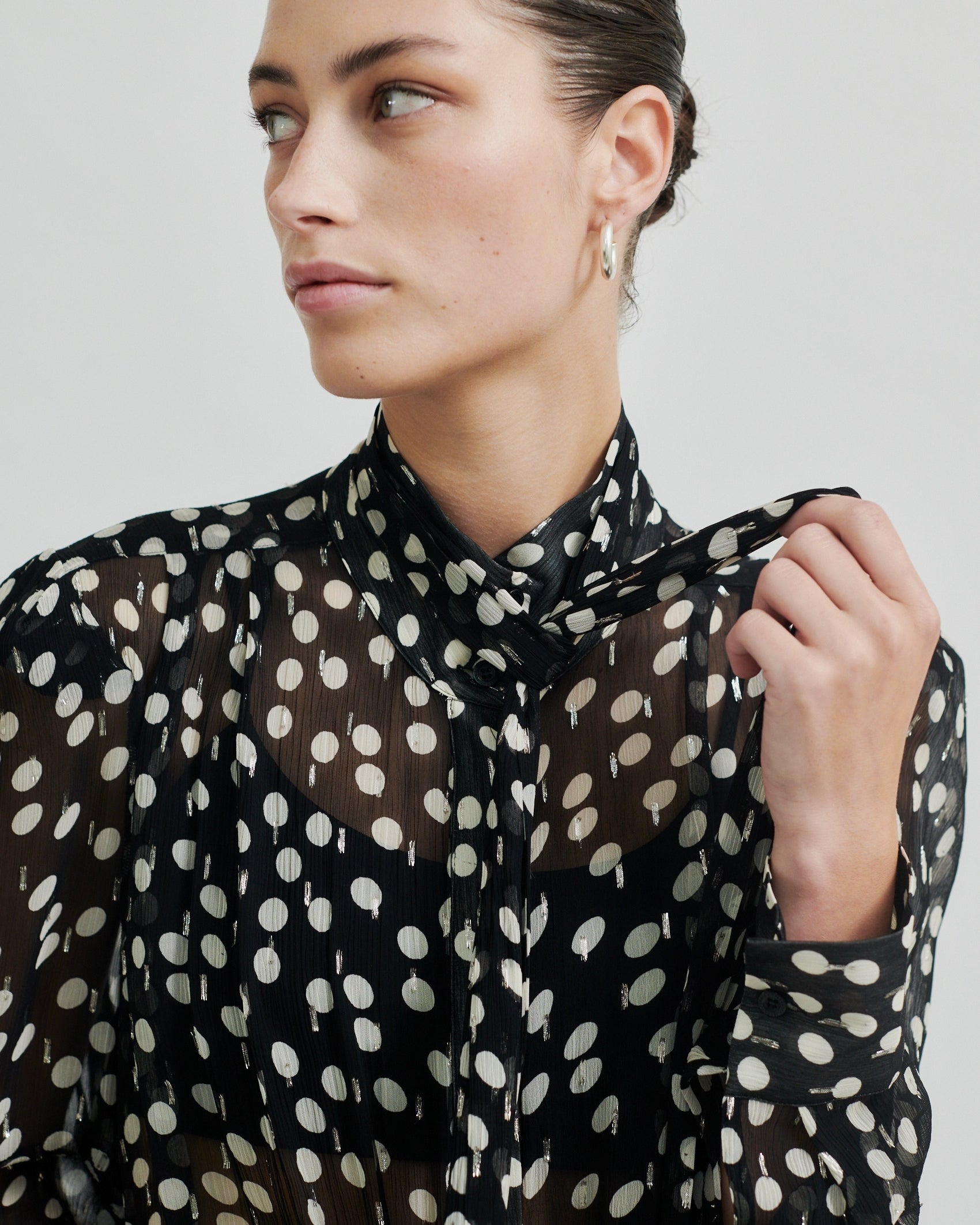 Second Female Drop Shirt - Black