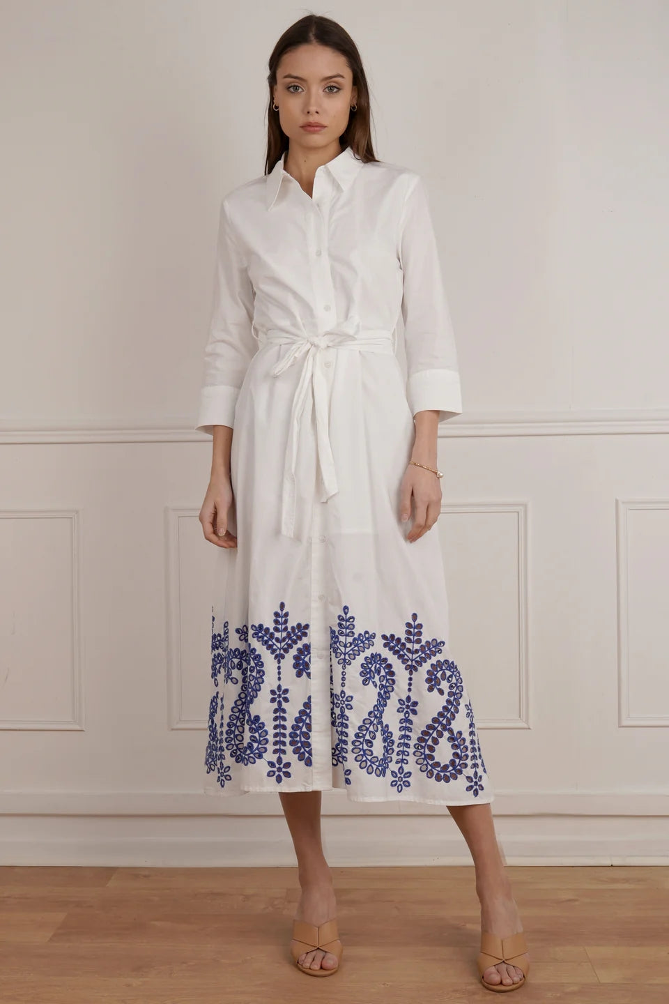 Goa Paris Daly Dress - Blanc