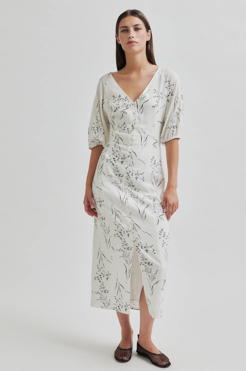 Second Female Eline Dress - White Alyssum