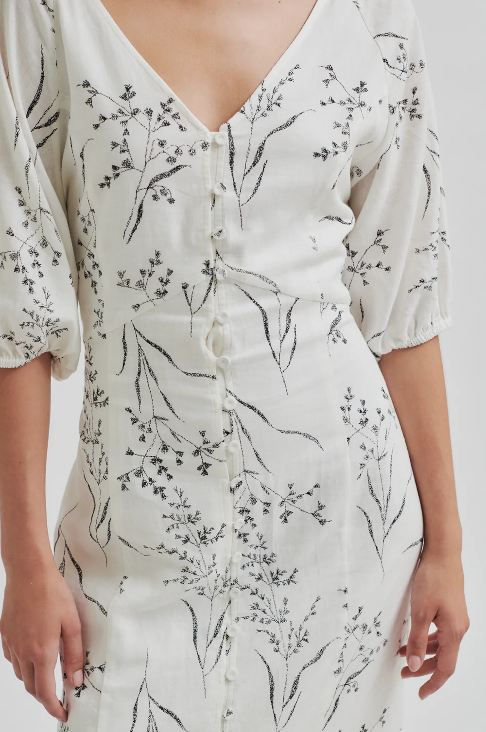 Second Female Eline Dress - White Alyssum