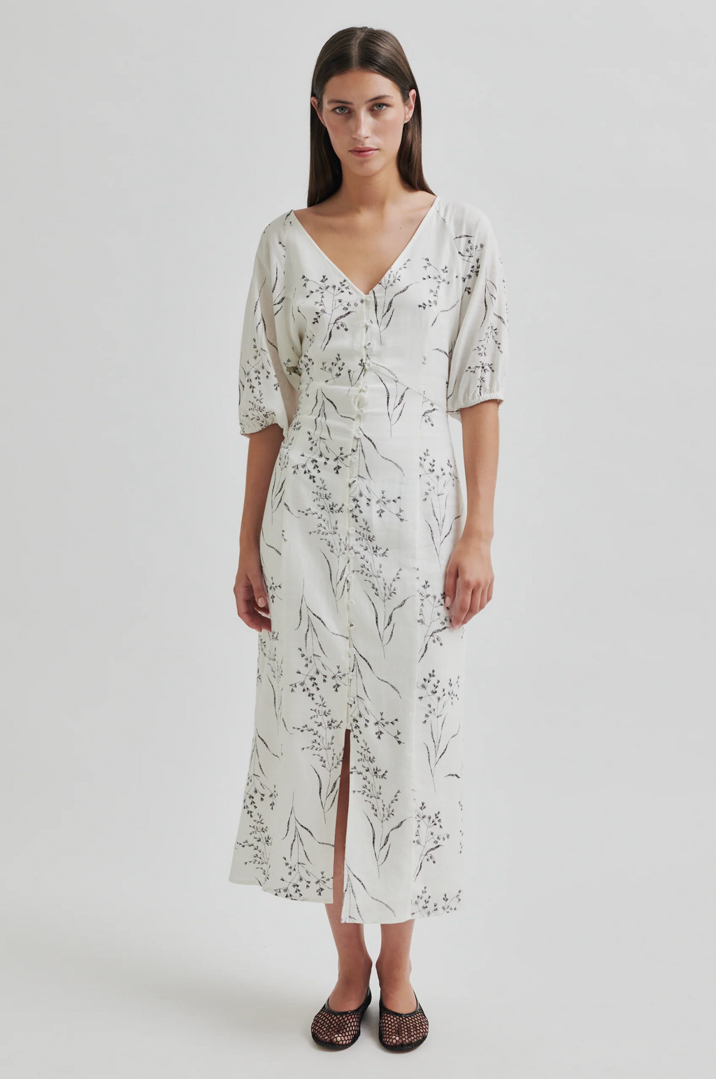Second Female Eline Dress - White Alyssum