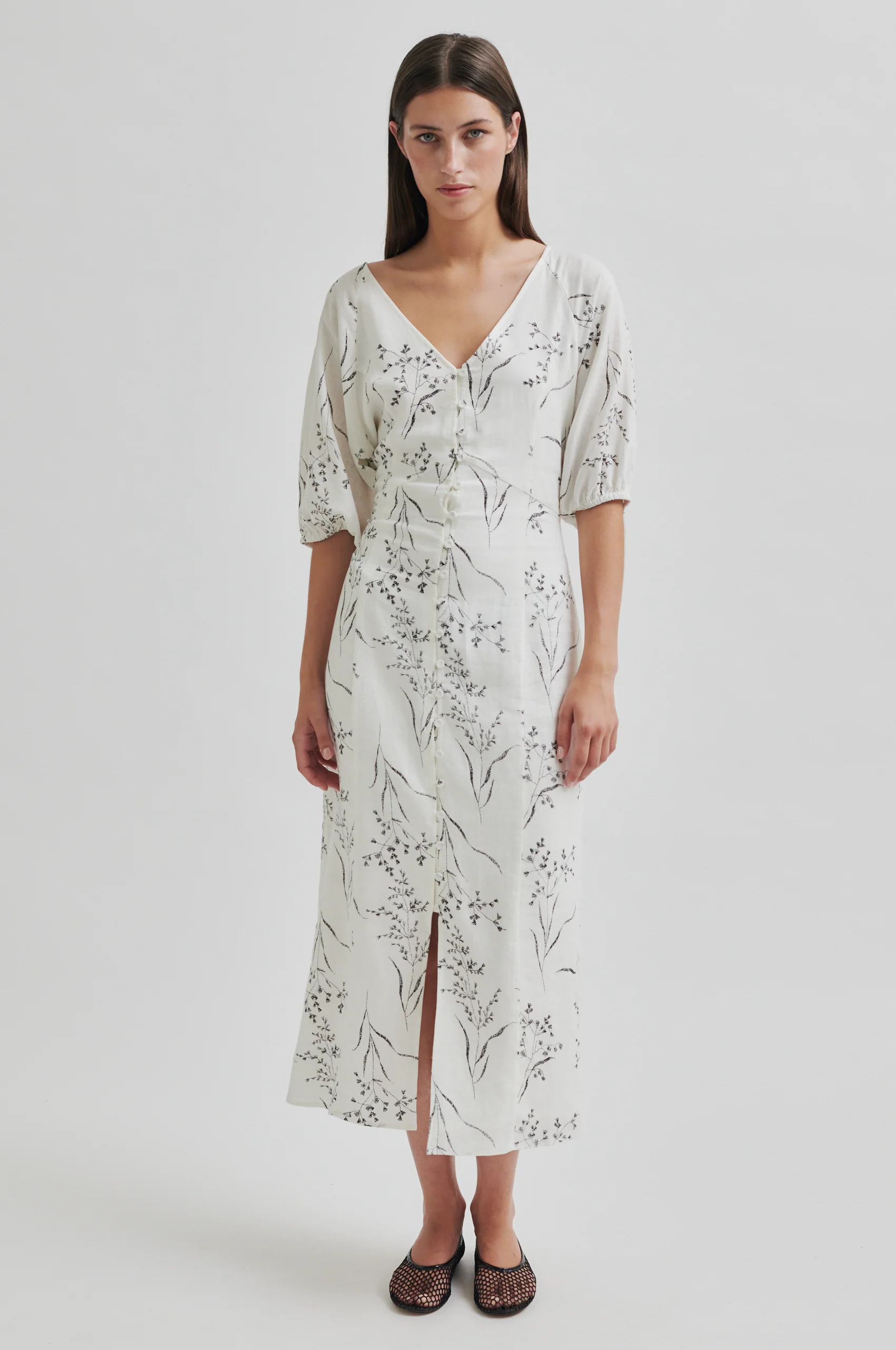 Second Female Eline Dress - White Alyssum