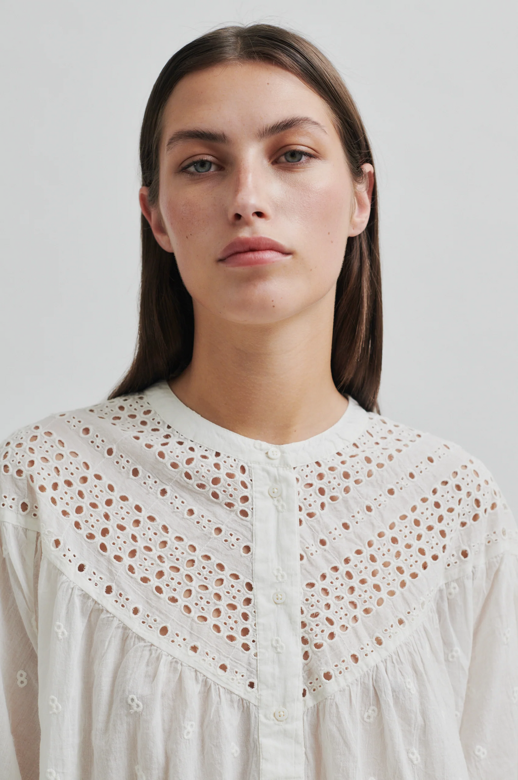 Second Female Ericae Blouse - White Alyssum