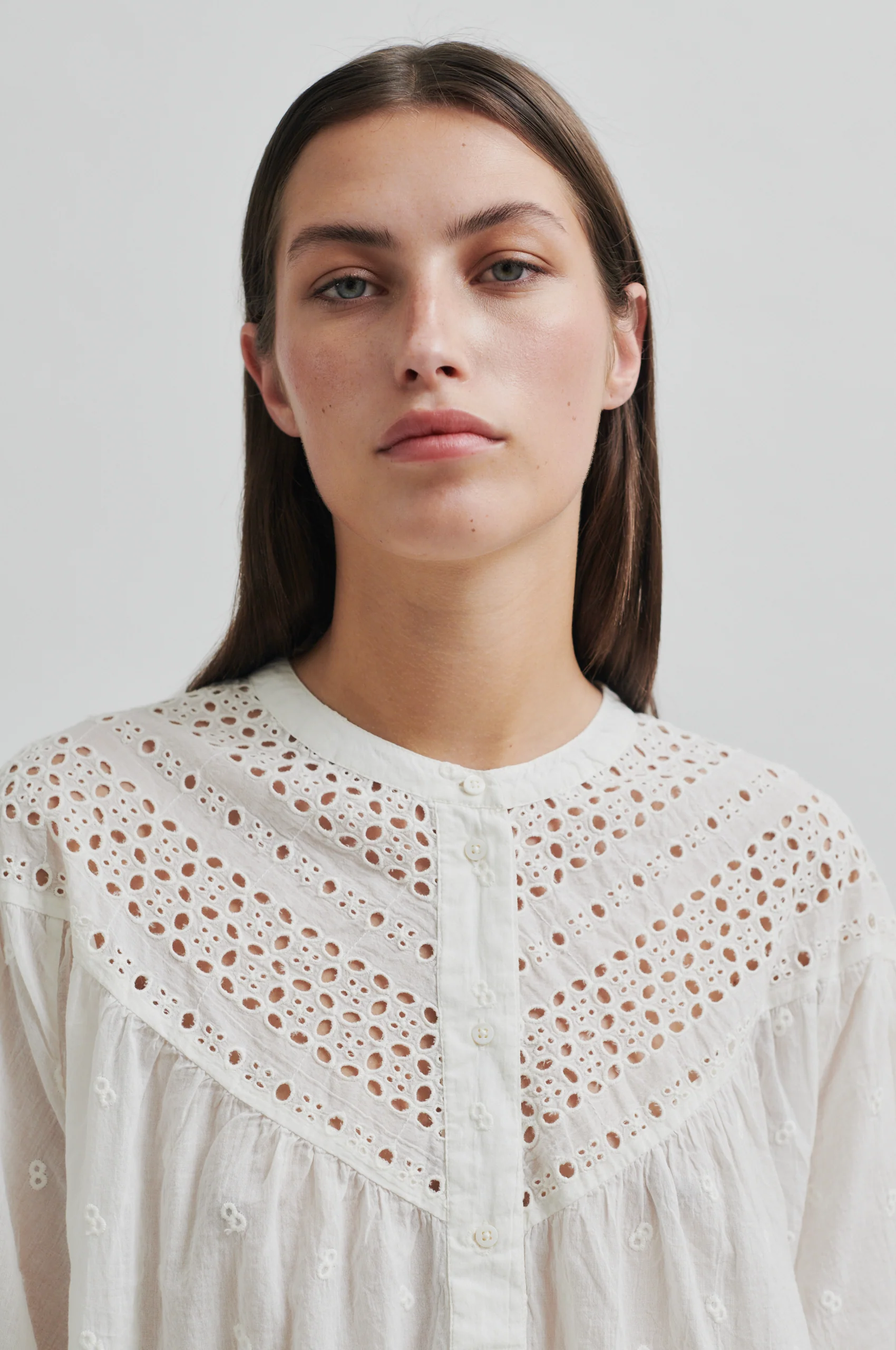 Second Female Ericae Blouse - White Alyssum