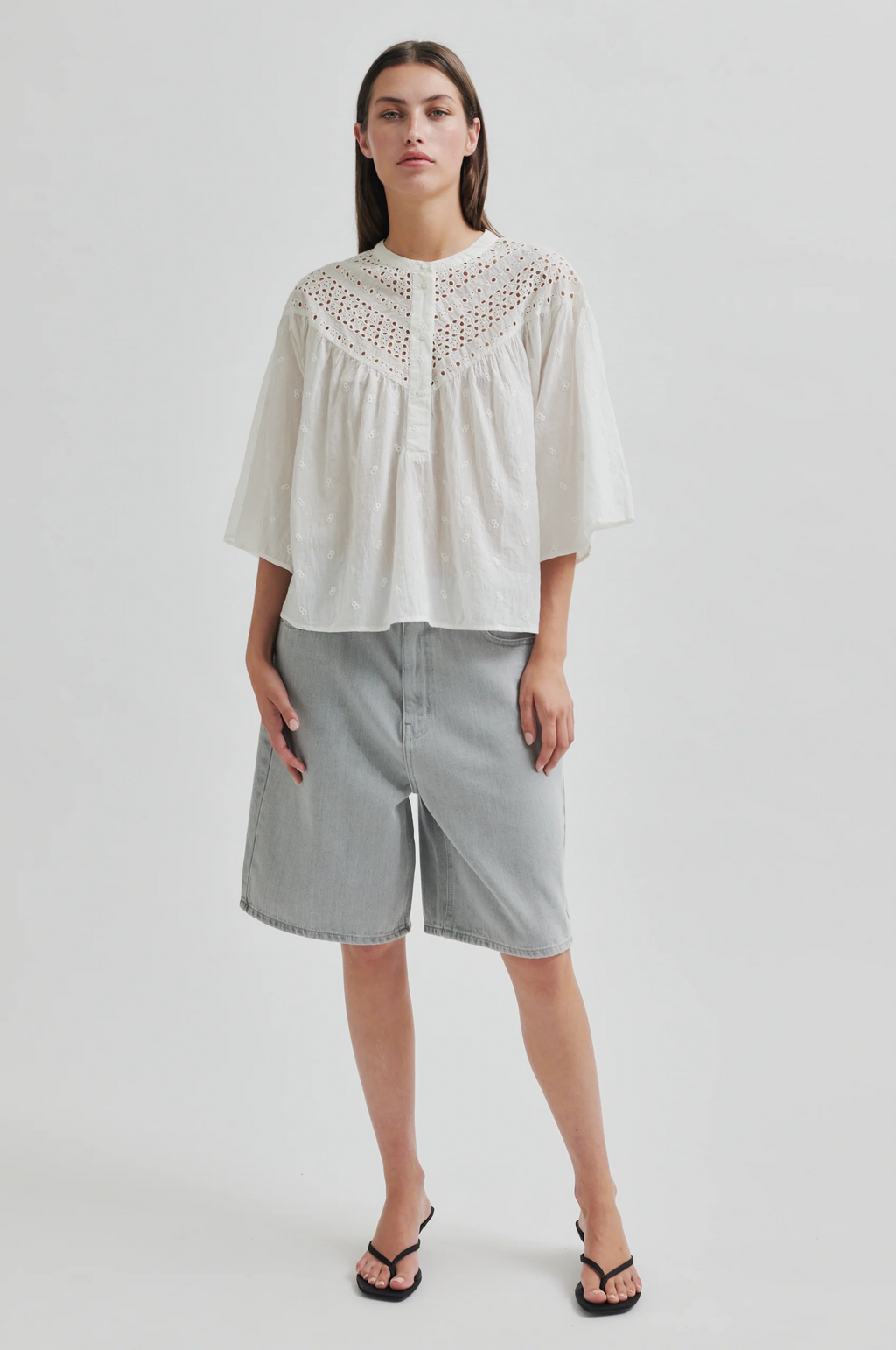 Second Female Ericae Blouse - White Alyssum
