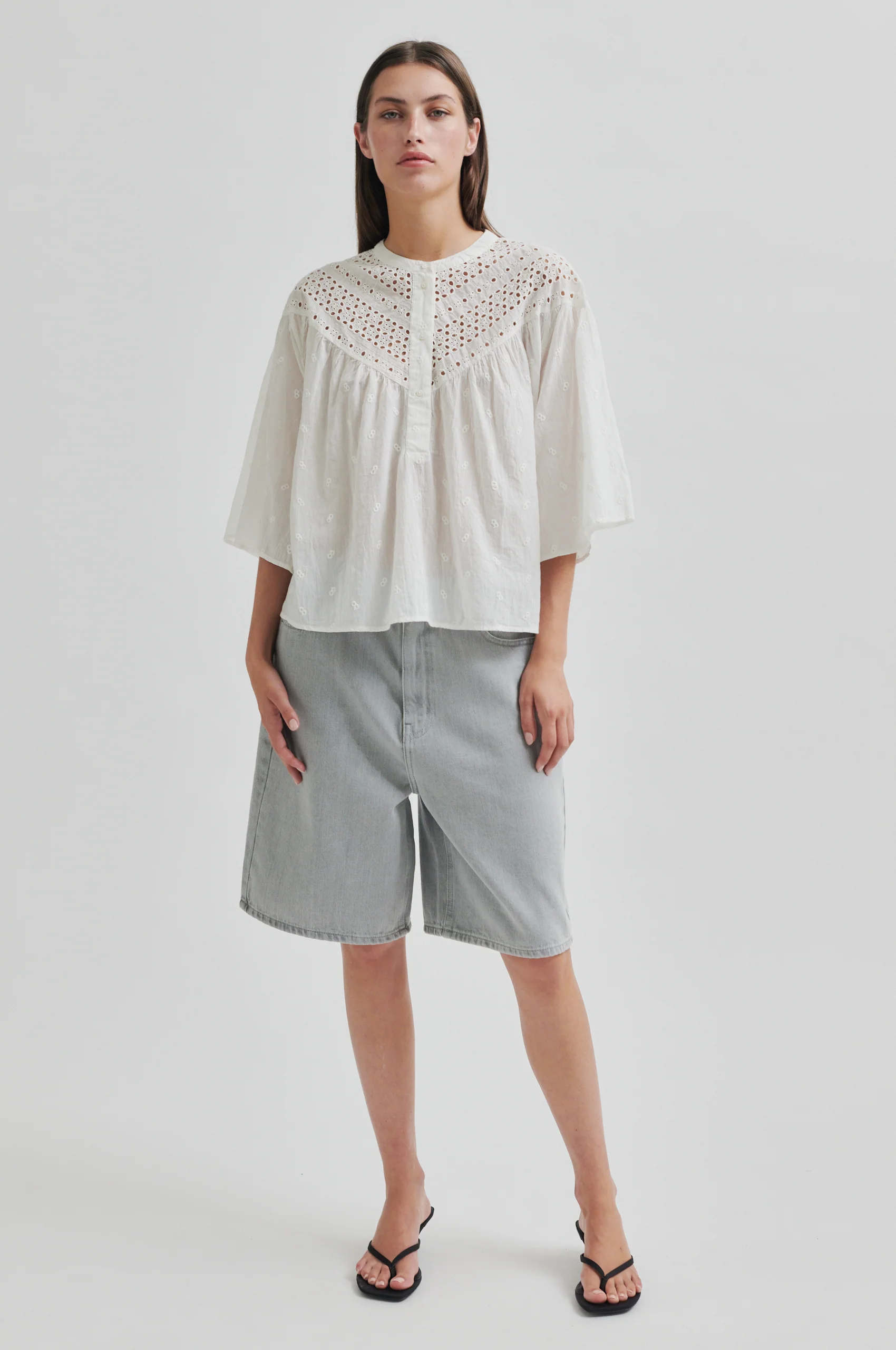 Second Female Ericae Blouse - White Alyssum