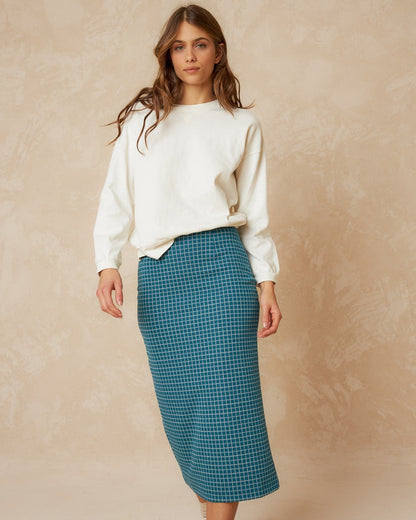 Indi & Cold Pencil Shape Skirt (ES331) - Pato