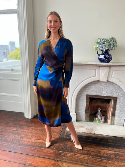 Second Female Haylen Wrap Dress Mole Sorrento Collective