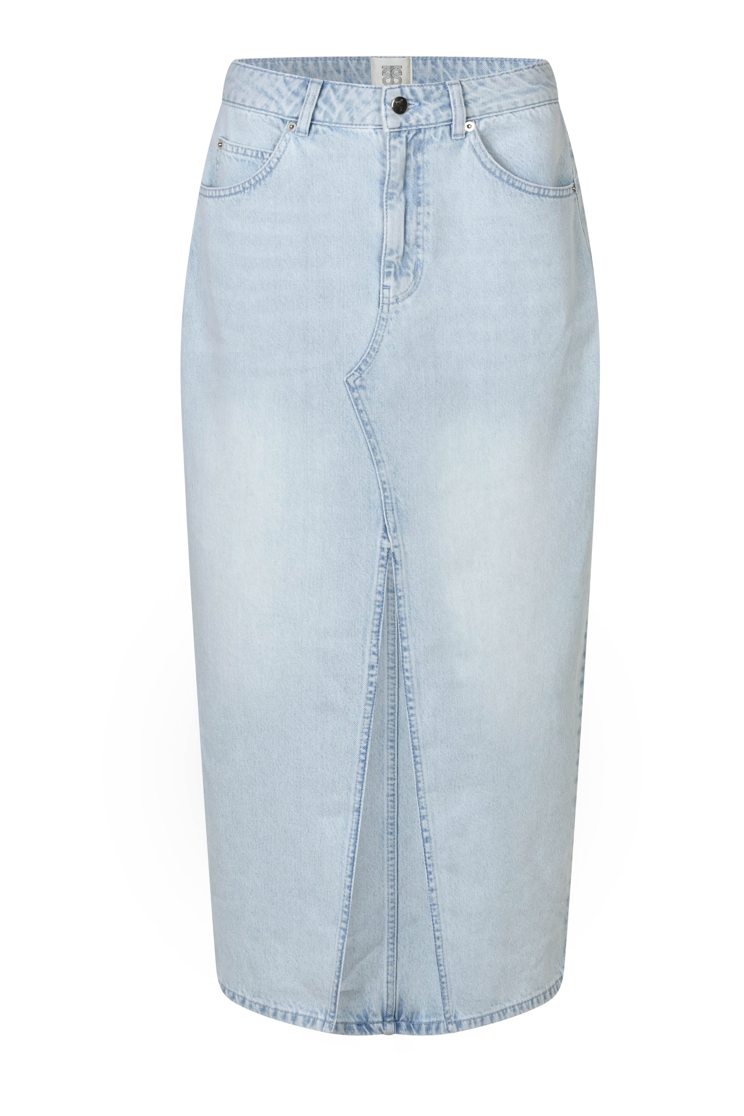 Second Female Fira Skirt - Light Denim Blue